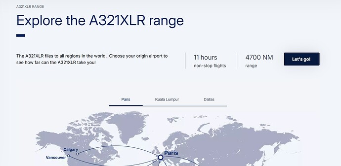 A321Neo XLR