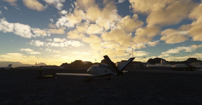 Antartic sunrise. EGAR